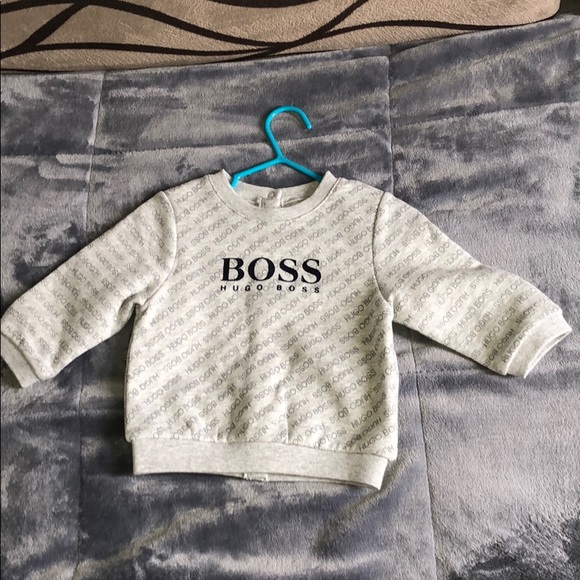 hugo boss baby sweater